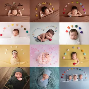 Jane Z Ann новорожденные дети Шерсть Войлок Радуга звезды прекрасные цветы медведь динозавр Рождественская елка студийная съемка декоративные реквизиты