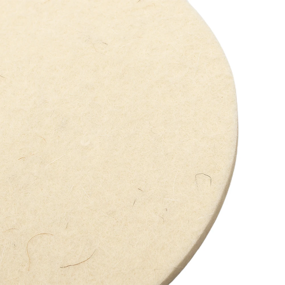 

Instruments Polishing pads Marble 2pcs Wool Felt Glass Stainless Steel Automotive Furniture Wood products Convenient Durable