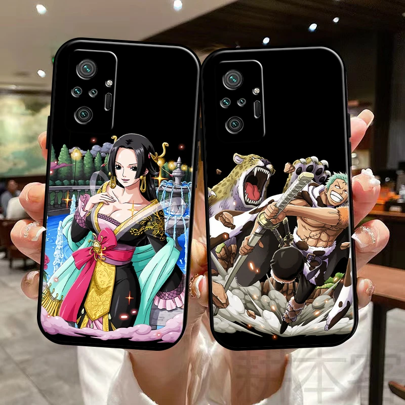 

ONE PIECE Anime Phone Case For Xiaomi Redmi Note 9T 9S 9 Pro Max 10 10X 10 Pro Max 10T 10S 5G Carcasa Funda Silicone Cover Soft