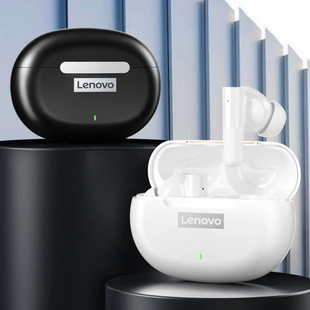 

Lenovo LP3 Wireless Earphone Intelligent Noise Cancelling Mini Bluetooth-compatible5.2 Stereo Gaming Earbud for Running