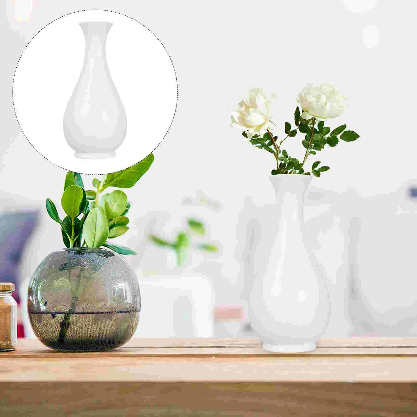

Ceramic Vase Decorative Minimalism Style Vase Floral Arrangemen Vase Centerpiece for Home Office Cafe