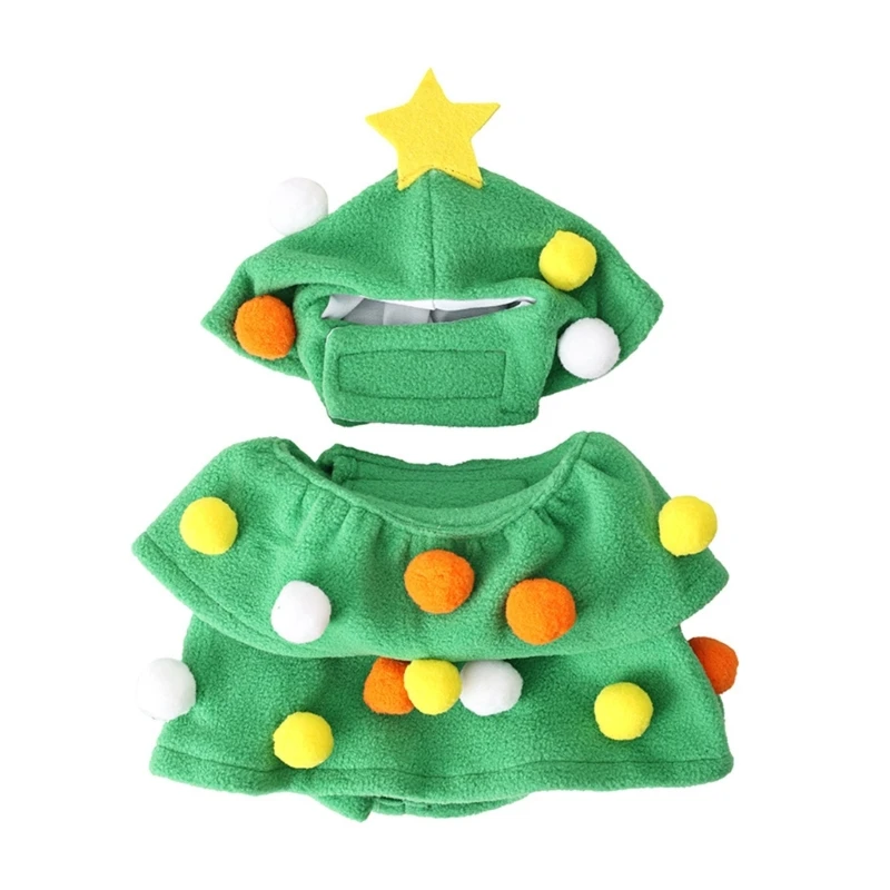 

Christmas Cat Costume Dogs Festival Cosplay Clothing Pet Party Headwear Collar