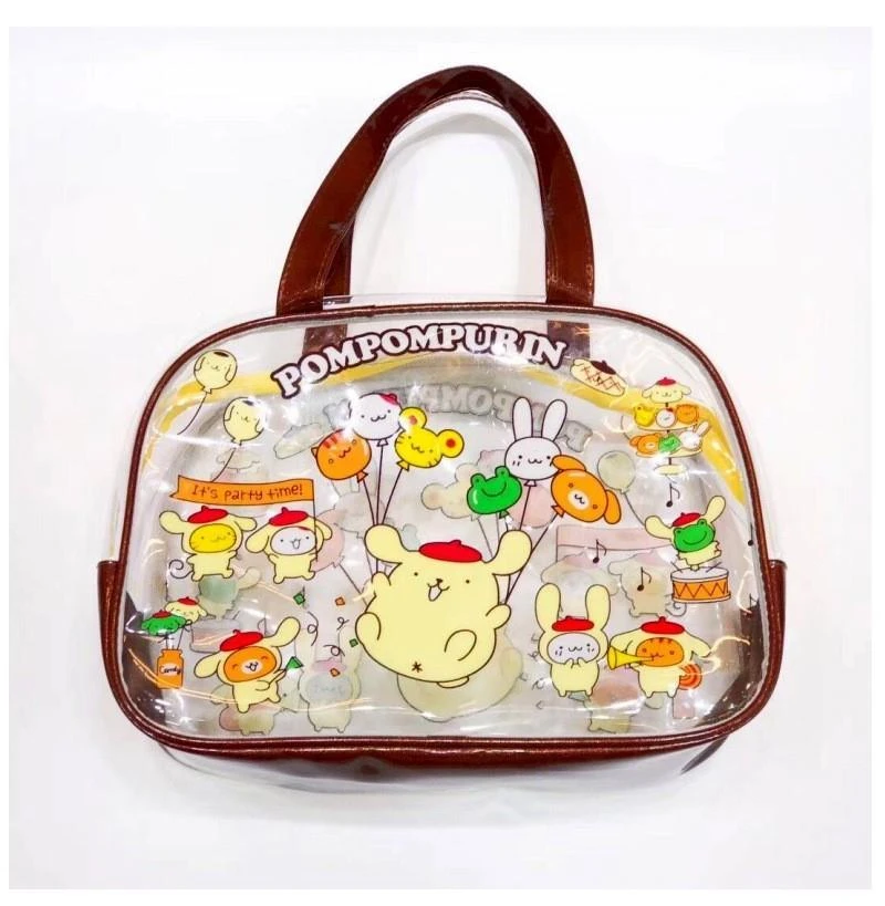 Hello Kitty Bag PVC Eco-friendly Bag Beach Bag Cartoon Waterproof Bag Gel Bag ladies hand bags  mini bag   hand bag purse