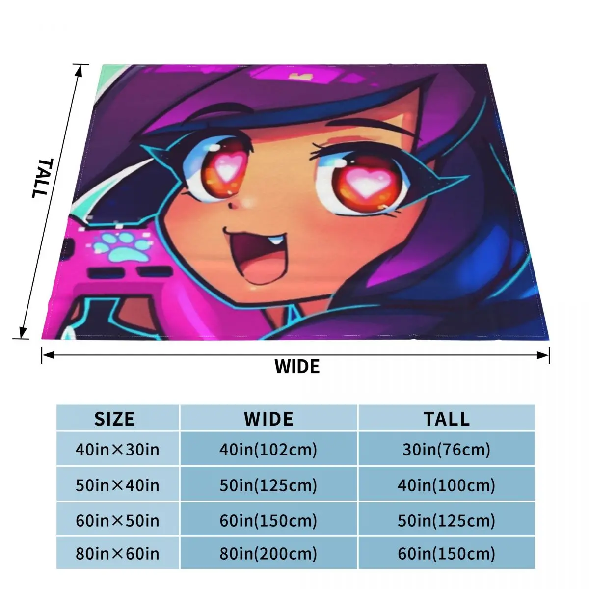 Мультяшные игровые одеяла Aphmau флисовое осенне-зимнее многофункциональное