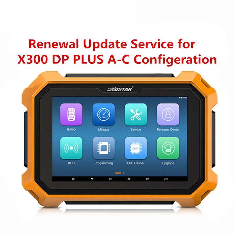 

OBDSTAR X300 DP/X300 DP PLUS/KEY MASTER DP/KEY MASTER DP PLUS For One Year Update Service