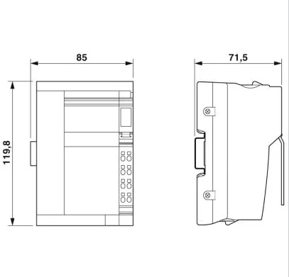 IBS IL24 BK-LK/45-PAC - 2862165 Шинная муфта Phoenix PHOENIX