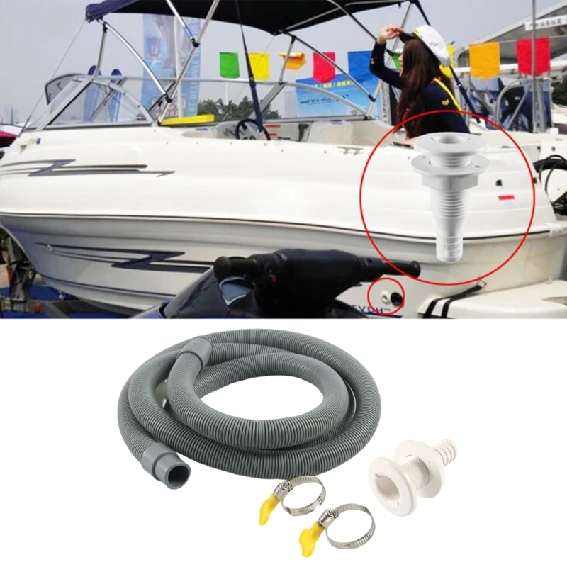 

Морской Топливный насос шланг 3/4 дюйма водопроводный комплект 6 футов морской топливный насос Комплект для установки шлангов через корпус и...