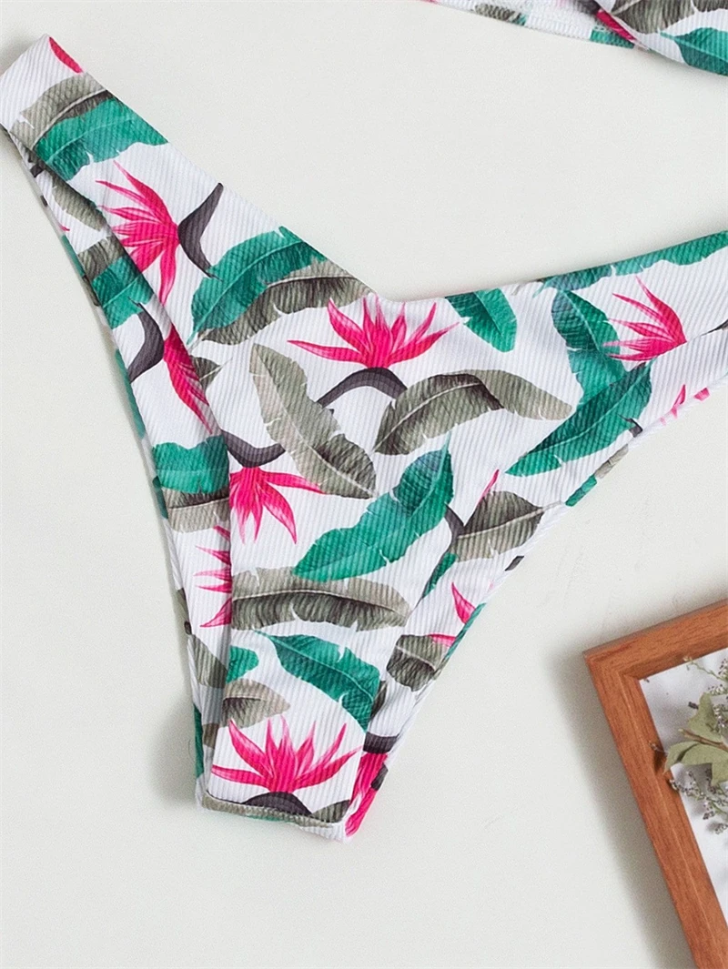 Новинка 2022 купальники бикини с принтом пикантное в европейском и американском