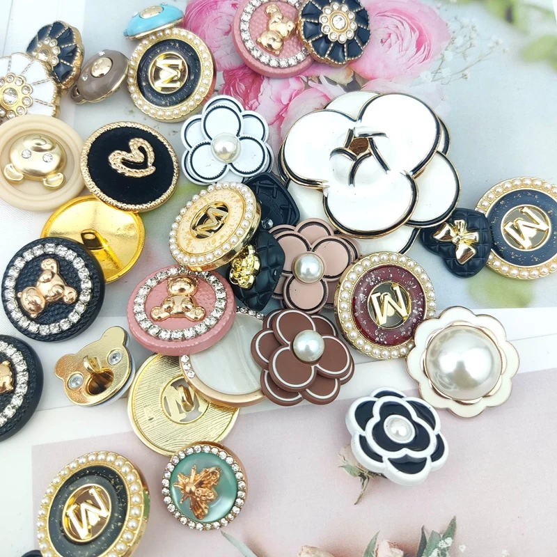 10 шт. декоративные металлические кнопки для одежды юбки пальто |