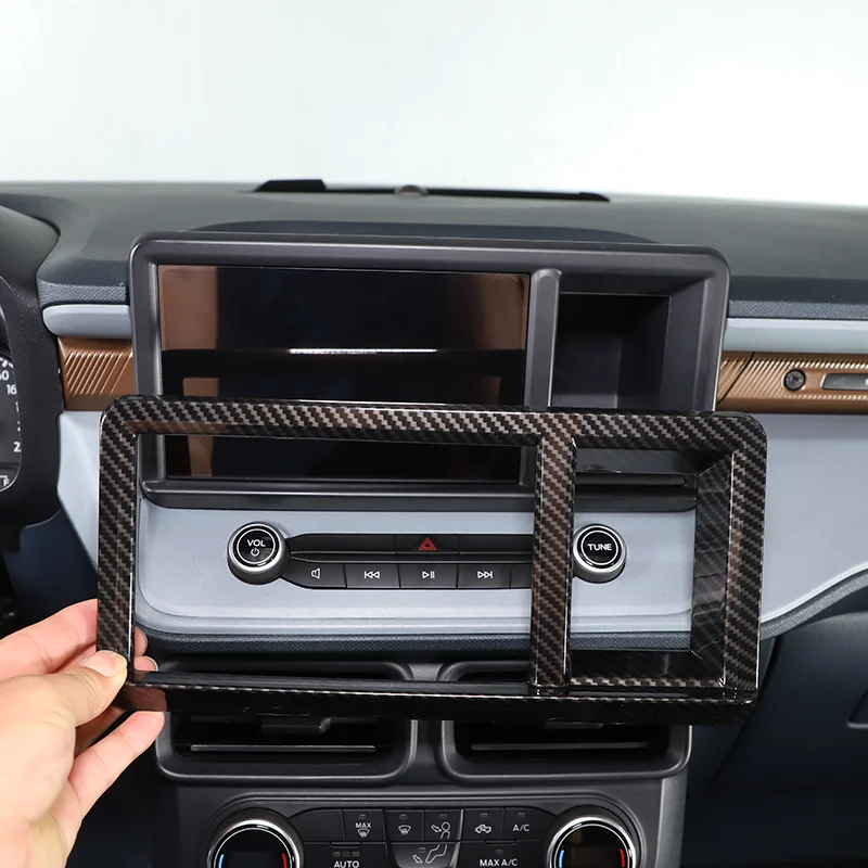 

For 22 models of Ford Maverick navigation frame decorative car interior decorative accessories ABS material