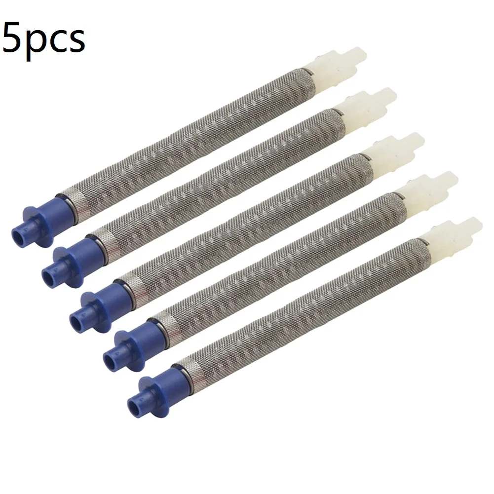 

5pcs Spray Gun Filter Spraying Machine Accessories Airless Filter Airless Paint Parts 30-200 Mesh Airless Paint Parts Filter