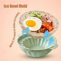 storage containers ice bowl mold homemade large capacity quick freezing ice bowl round mold diy ice maker