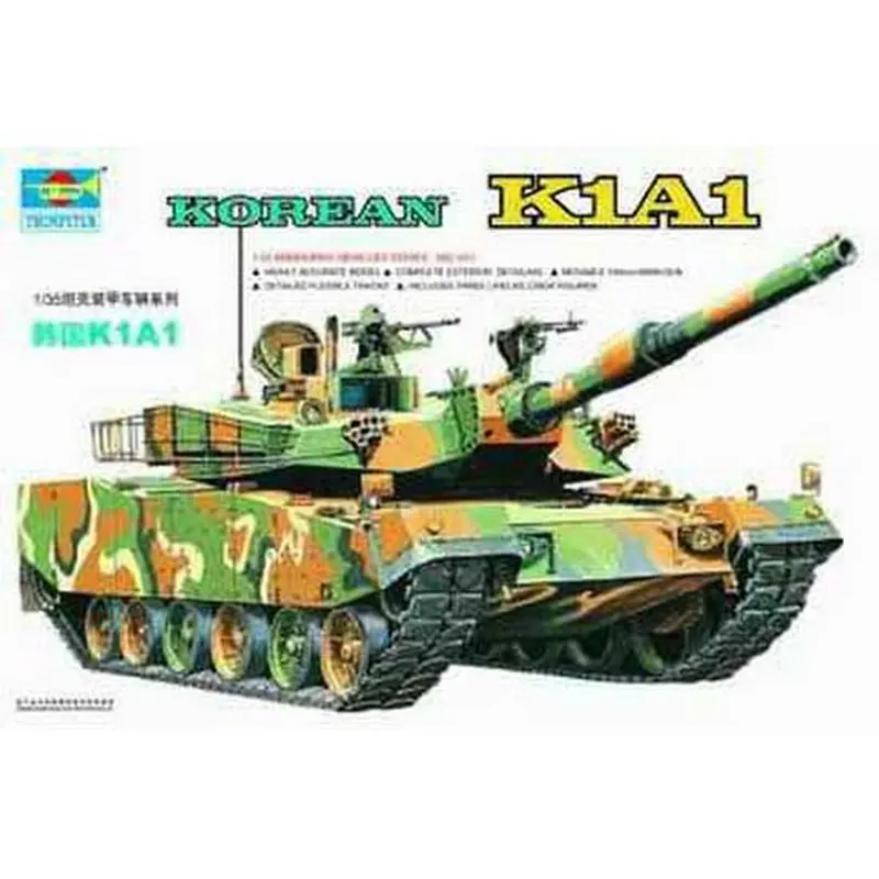 

Trumpeter 00331 1/35 KOREAN K1A1 Main Battle Tank - Scale Model Kit