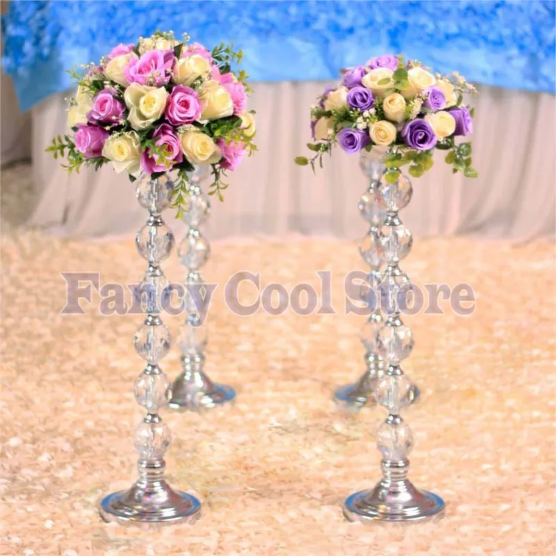 

61cm(H) Wedding Flower Stand Crystal Table Centerpiece