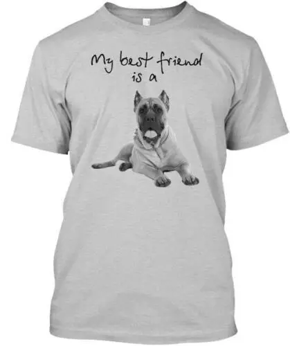 Мой лучший друг-это тростниковый Корсо футболка сделанная в США размер от S до 5XL