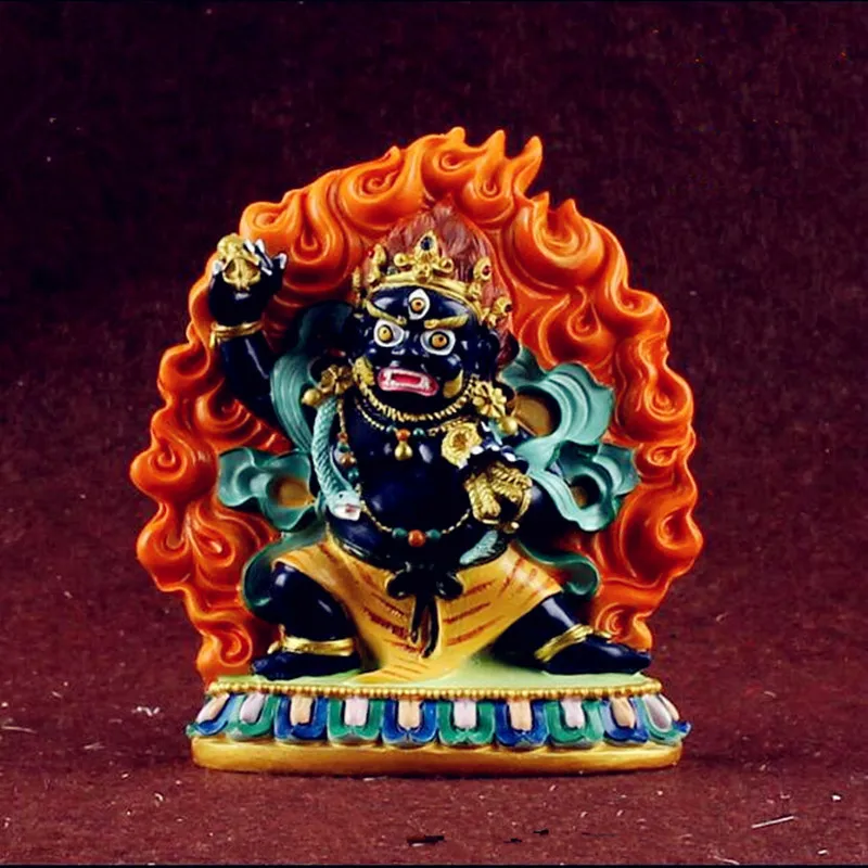 

Vajrapani, King густые гусеницы, волнистые бодхисаттвы, маленькие статуи ямантаки с ручной росписью, статуэтка Будды, бесплатная доставка