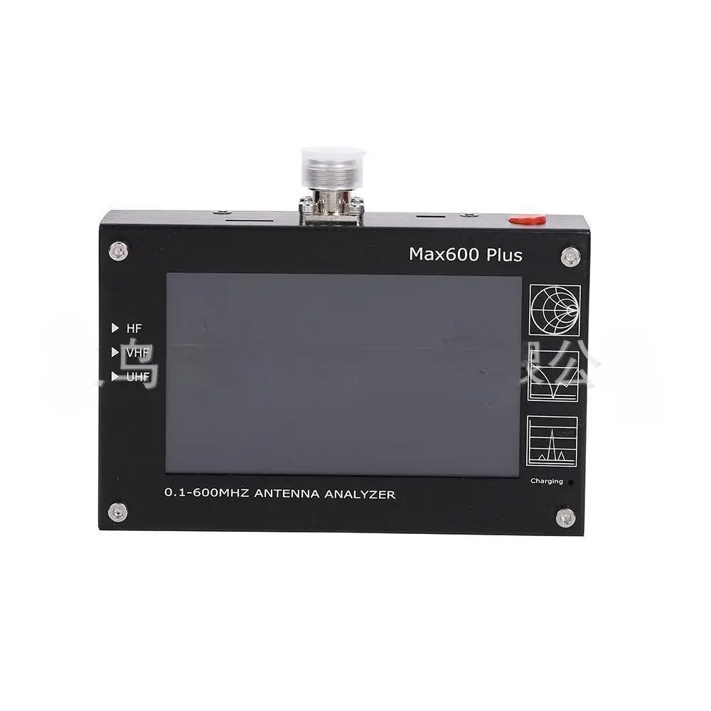 

Анализатор антенны Max600 Plus HF/VHF/UHF, 0,1-600 МГц, сенсорный экран 4,3 дюйма