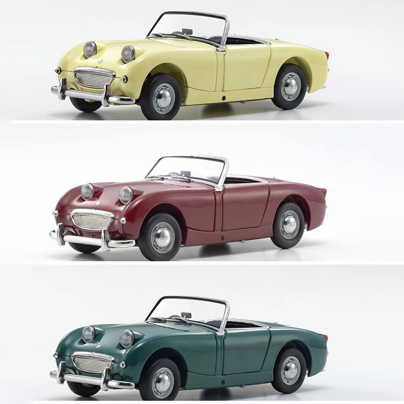 

Kyosho 1:18 spirit healey Austin three color alloy car model