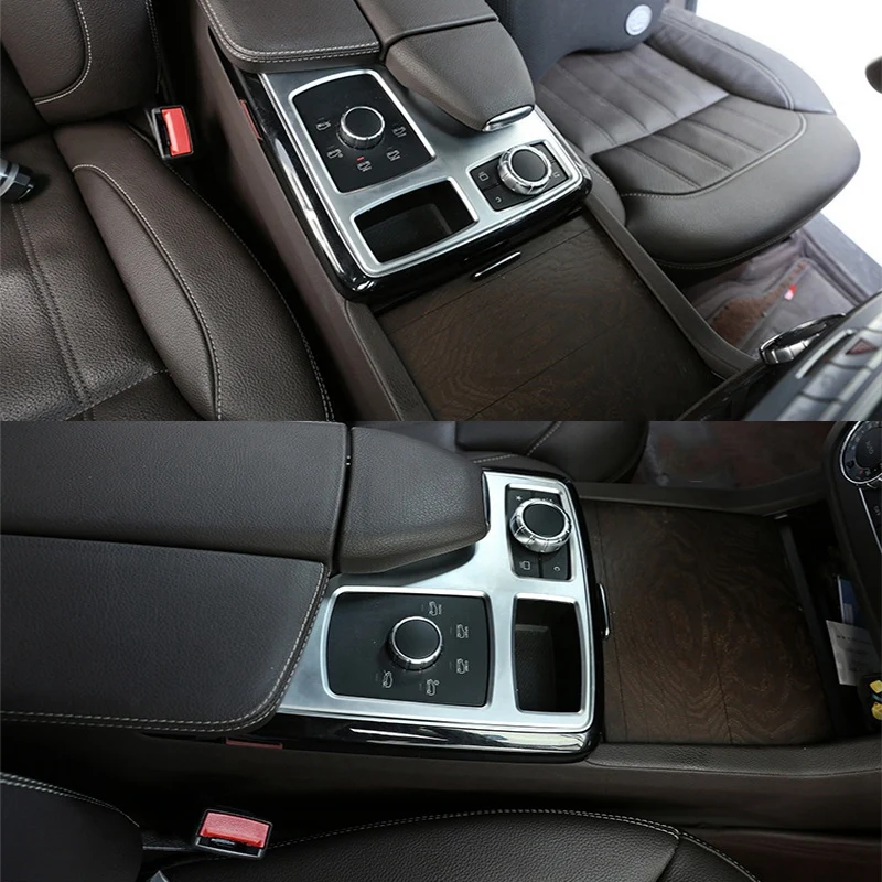 Отделка панели управления автомобиля Внутренняя Крышка центральной консоли для