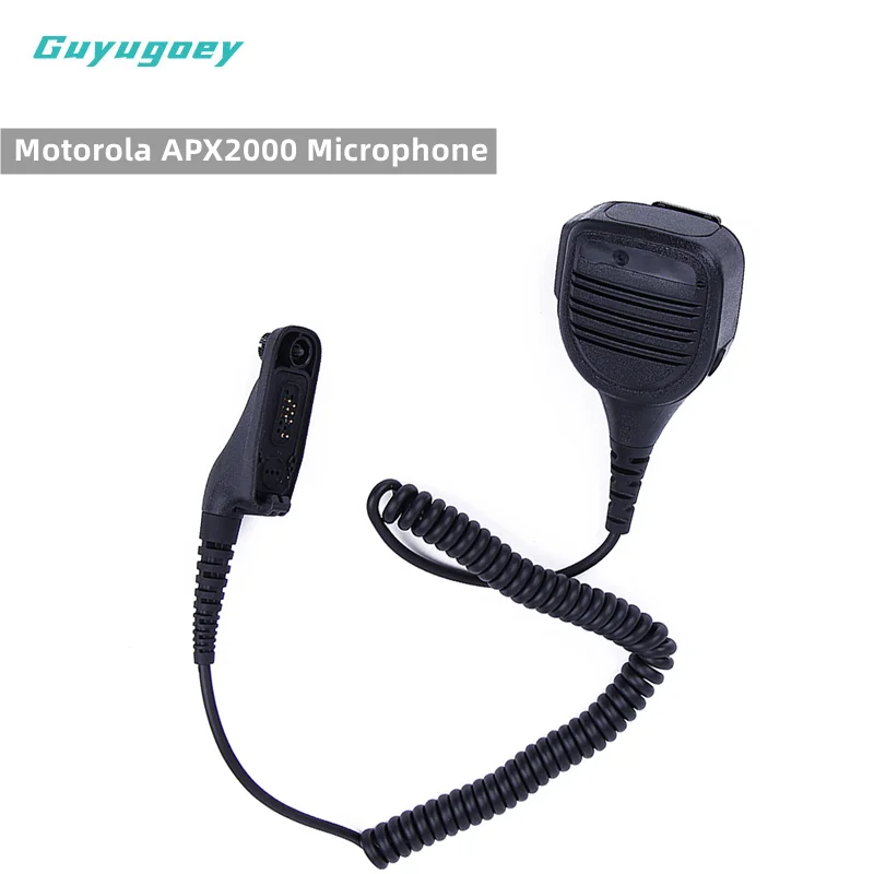 Motorola Radio Heavy Duty Rugged Speaker Mic PTT for Motorola Walkie Talkie DP4400 DP4401 APX2000 DGP8550 DGP8050 Two Way Radio