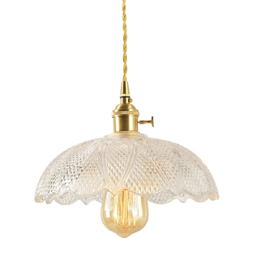 

LukLoy Glass Pendant Light Glass Pendant Lamp Hanging Lamp Glass Bar Counter Lights Hanging Light Bedside Lamp Led Loft light