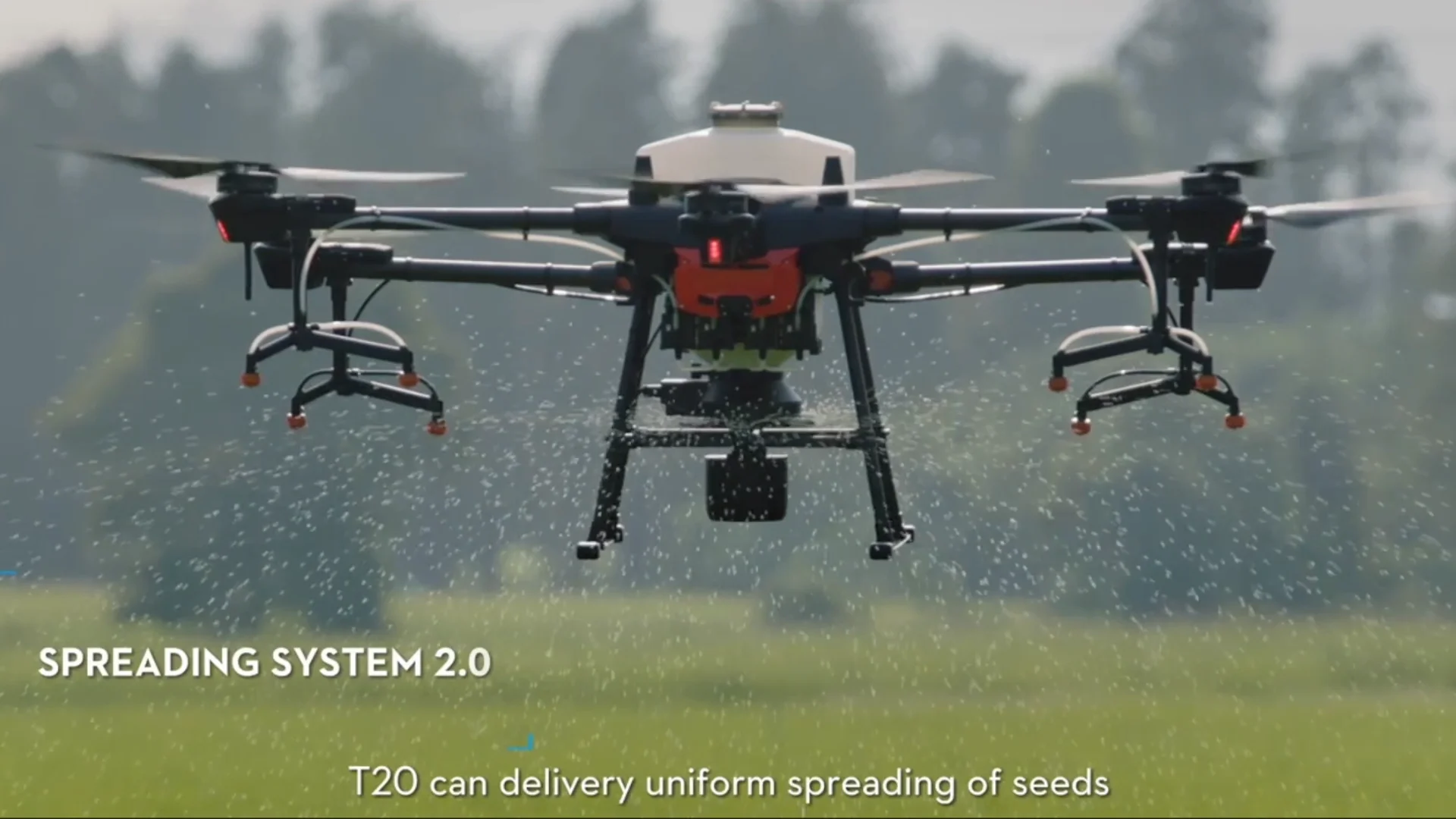 

JC Agras T20 20Kg Chemical Sprayer Drone Dustproof Aircraft with FPV Camera and Searchlight Agricultural Drone