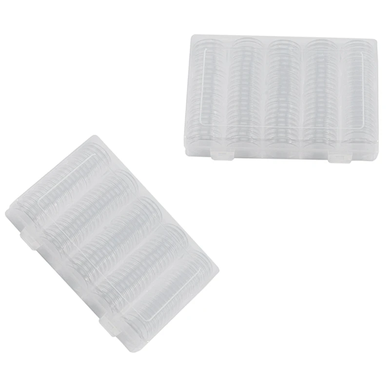 Отделение для монет 17/20/25/27/30 мм 200 шт. серебряное зеркальное украшение с