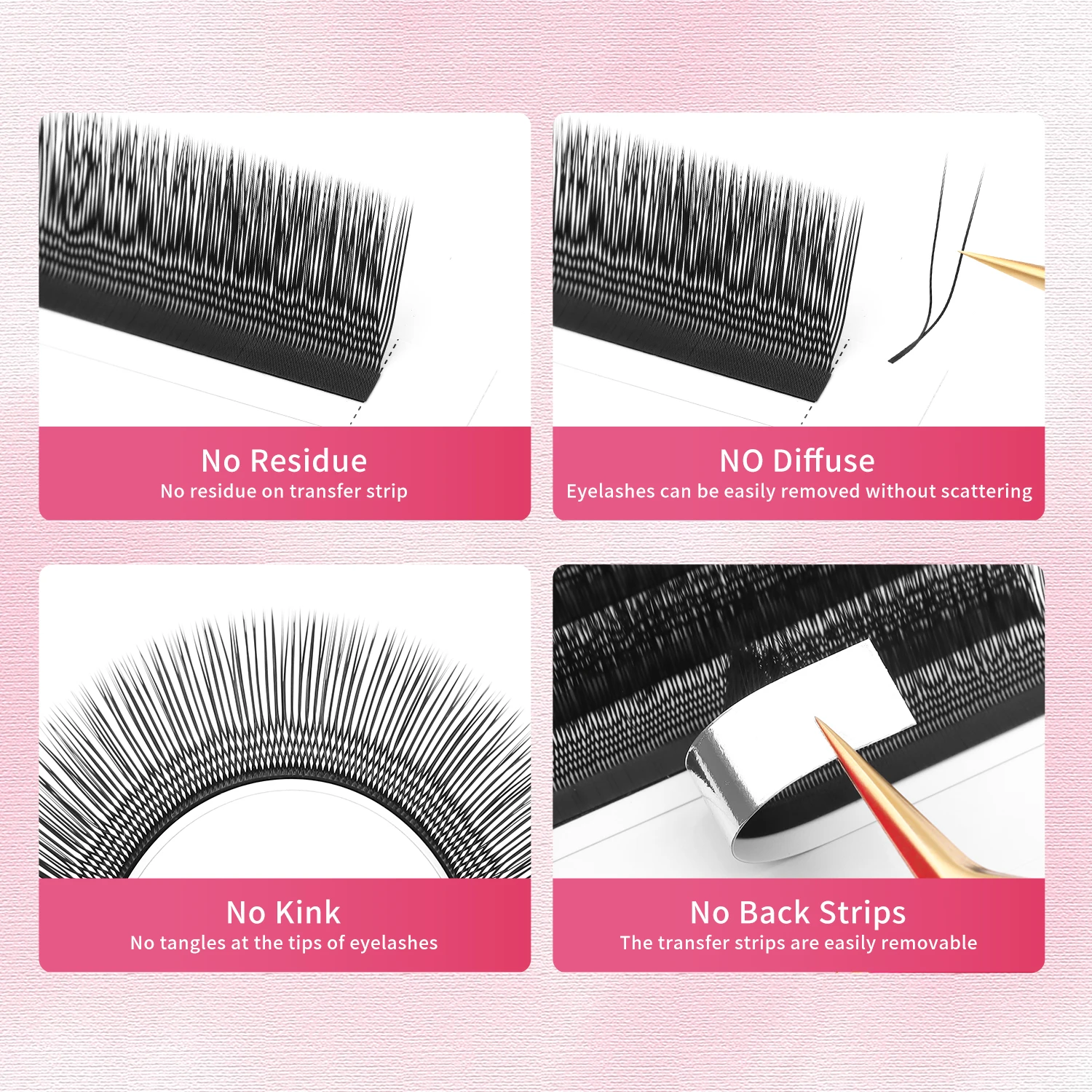 XIUSUZAKI LLUM Curl UW Наращивание ресниц U-образные YY 3D 4D 5D W Наращивание ресниц Готовые вееры для объема Накладные ресницы (art.: 3920d39858cfe) - 3920d39858cfe