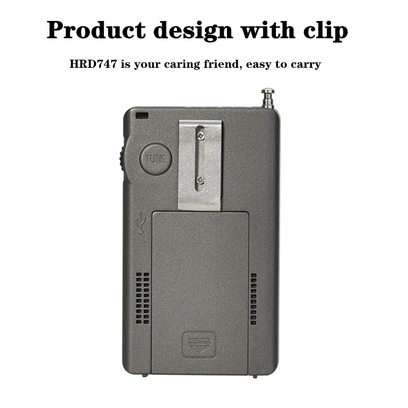 FM/MW/SW/AIR/CB Полнодиапазонный ЖК-экран цифровой точечный матричный дисплей радио