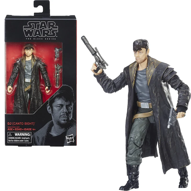 

6inch Hasbro Original Star Wars The Black Series DJ (Canto Bight) Collection Action Figure Kids toys for children with box