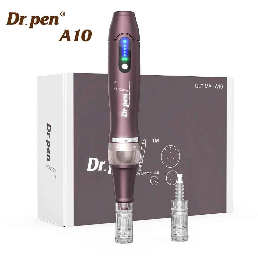 Dr.pen Ultima A10 Electric Derma pen Microneedling Device Wireless Model Usb Type-C Interface Skin Rejuvenation Beauty Machine