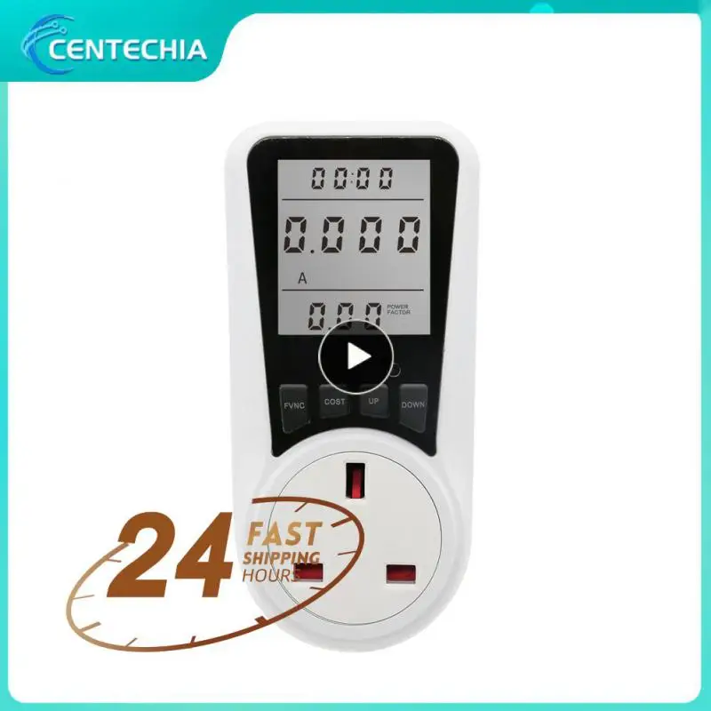 

16a Electricy Consumption Meter Socket Wattage Kwh Energy Meter Power Meter Eu Uk Us Fr Br Au Digital Wattmeter Samrt Home