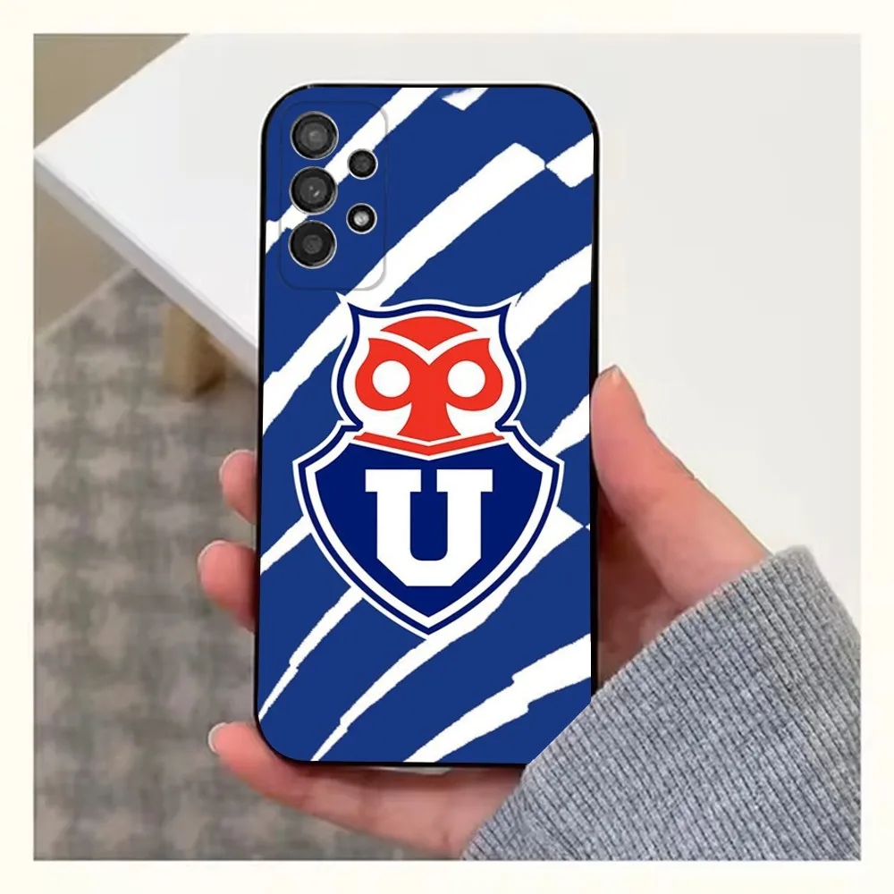 C-Chiles U-Universitys Logo Phone Case For Samsung S25 S24 S23 S22 S20 S21 S10 Ultra Plus Lite FE Soft Silicone Black Cover