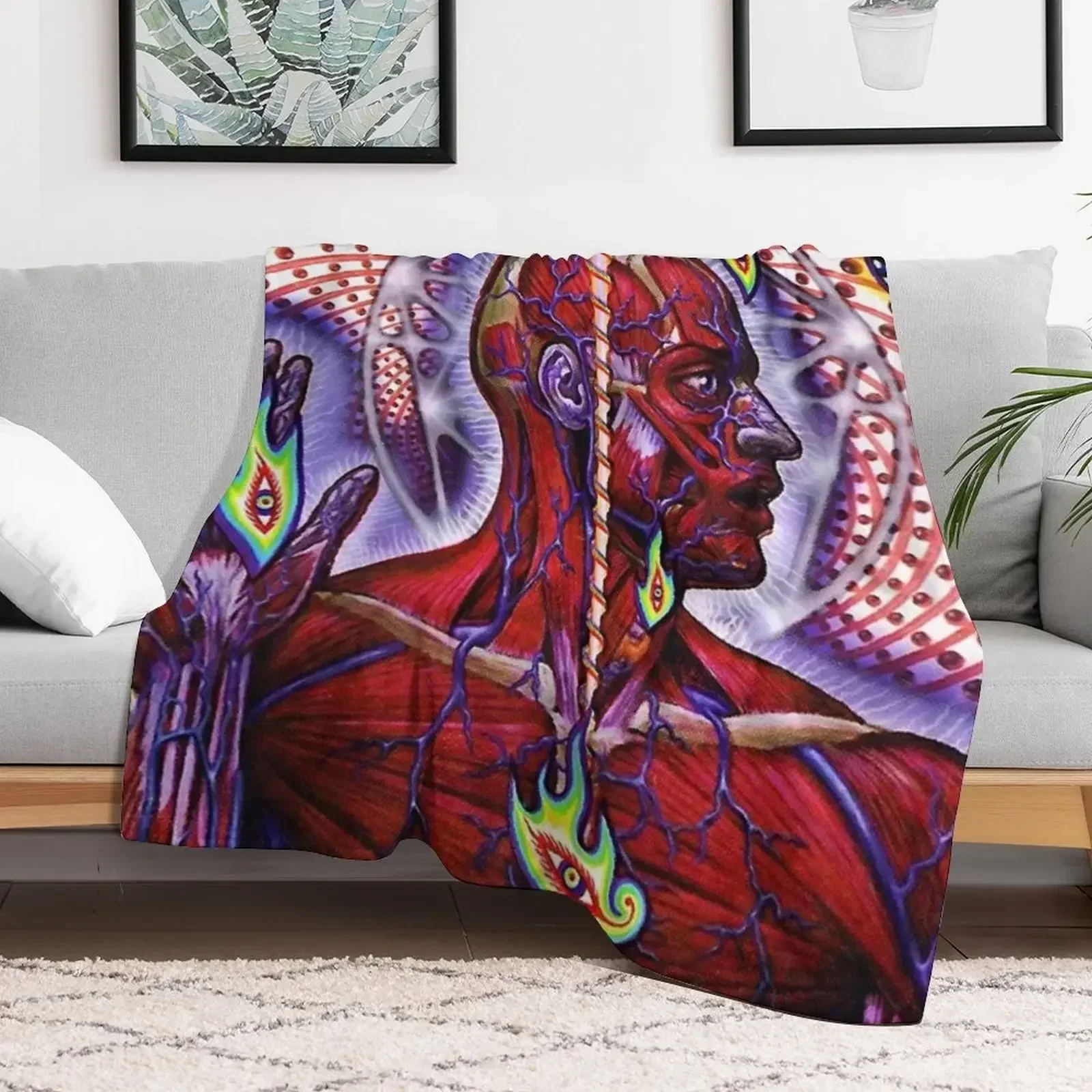 Одеяло Lateralus ?nima Fear Inoculum 10 000 дней Undertow волосатое туристическое забавное