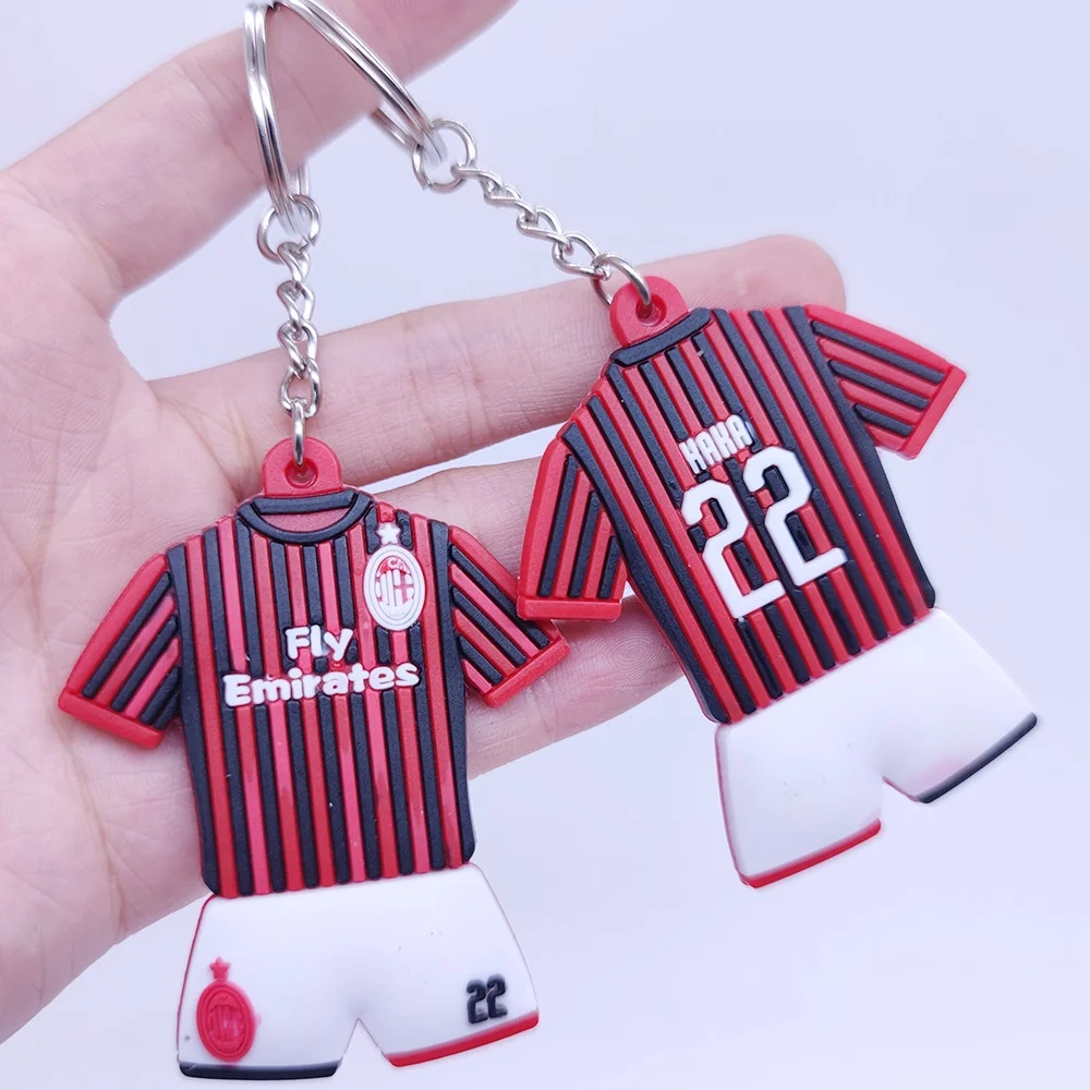 Модный трендовый брелок в виде звезды из Джерси силиконовый шнурок для ключей от