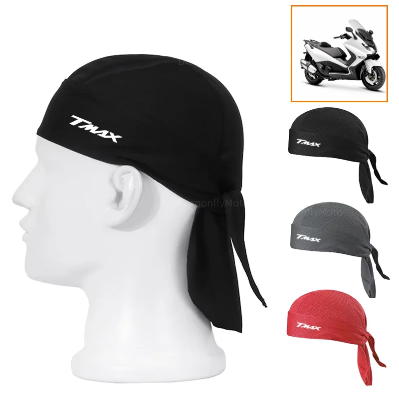 Летняя велосипедная шапка быстросохнущая дышащая с пиратским принтом для YAMAHA T-Max