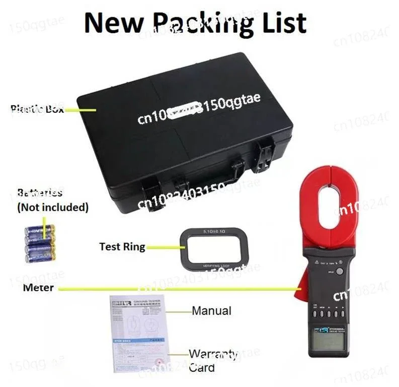 ETCR2000A+ Цифровой тестер сопротивления заземления на заземлении 0 01–200 Ом 99