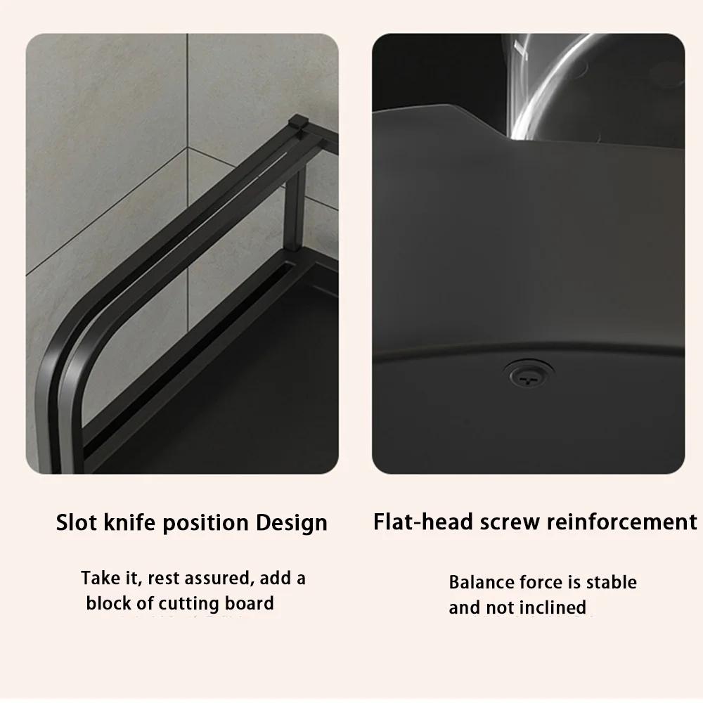 Органайзер для кухонных углов полка стойка столешницы стеллаж хранения в ванной