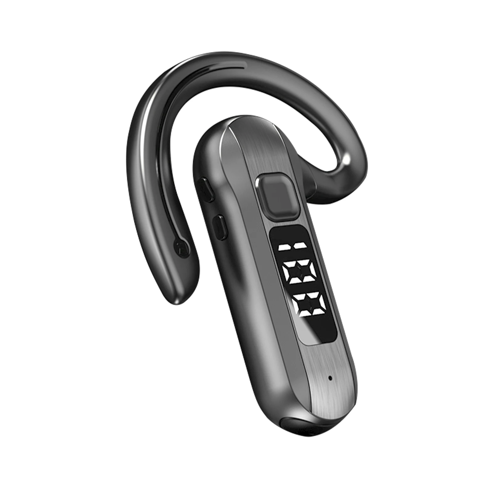 

Wireless Handsfree Earpiece Waterproof Wireless Single Ear Headset With Mic Long Battery Life Earpiece For Workout Sports