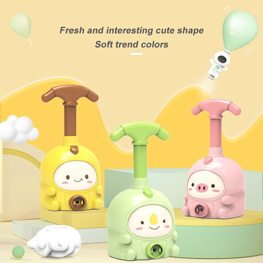 

Baby Balloon Car Toy Inertia Car Children’s Education Aerodynamic Balloon Car Launch Tower Montessori Children’s Toy Gift