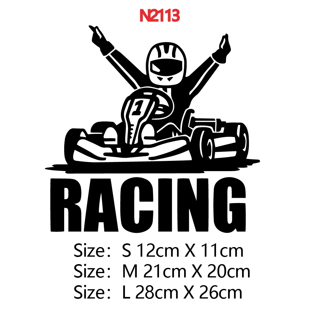 Красивый дизайн картинг наклейка на автомобиль Стайлинг автомобиля окно бампер грузовик Наклейка виниловая Водонепроницаемая наклейка на автомобиль графика