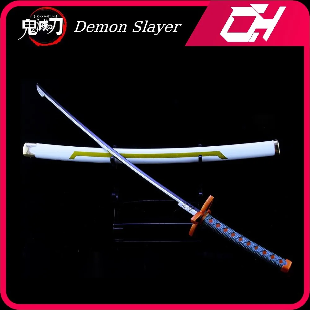 

Demon Slayer Sword The Insect Hashira Kochou Shinobu Nichirin Blade Anime Peripheral Knife Katana Keychain Weapon Model Fun Toys
