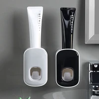 automatic toothpaste dispenser bathroom wall mount toothpaste squeezer bathroom waterproof dust proof toothpaste holder stand