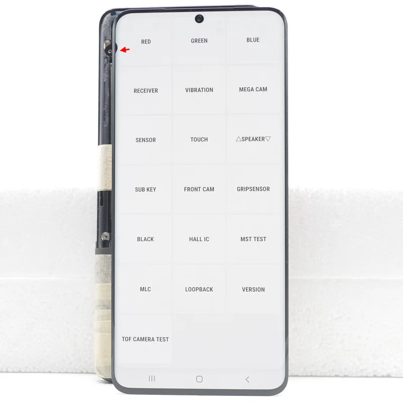 Tanie Oryginalny LCD Do Samsung Galaxy S20 Plus Ekran Dotykowy LCD Digitizer Do Samsung Wyświetlacz S20 + G985 G985F AMOLED Ekran Naprawy Część
