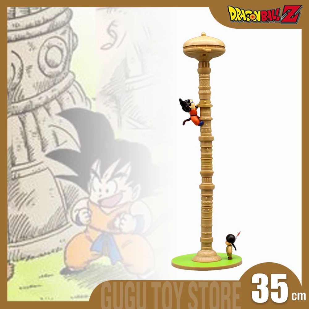 

35cm Dragon Ball Karin Tower Anime Figure Karin-sama Son Goku Figures Childhood Training Statue Figurine Pvc Doll Model Toy Gift