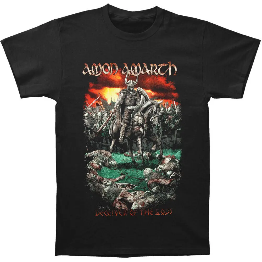 Amon Amarth Мужская футболка обмана богов X-Large Black