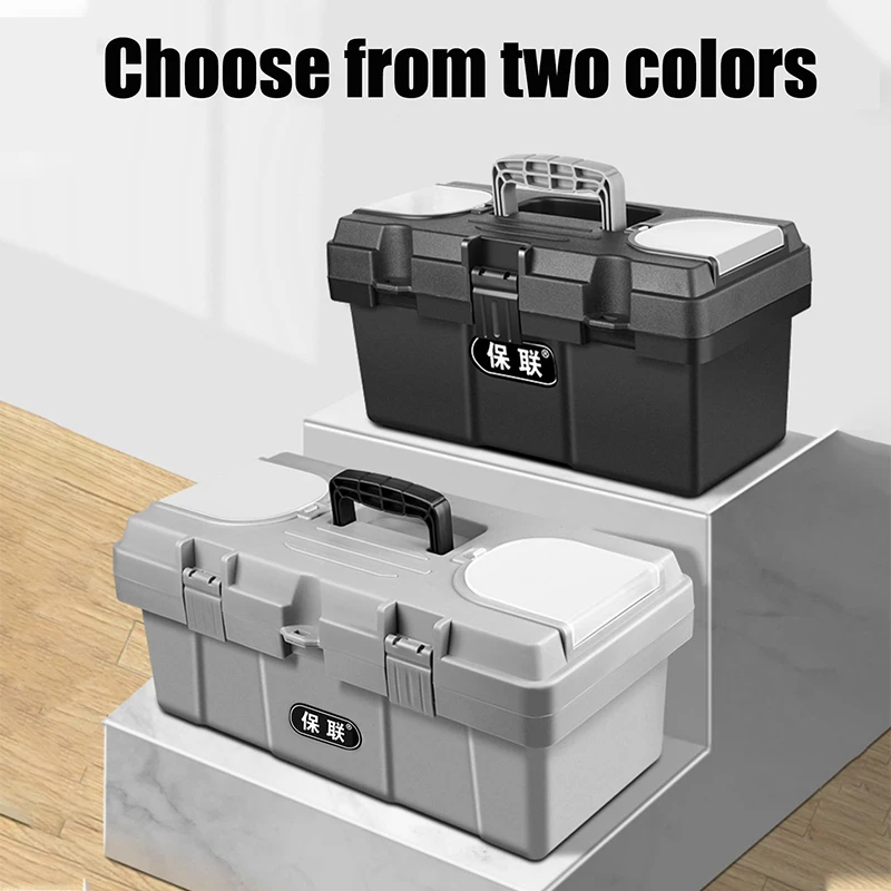 

Multifunctional Toolbox Parts Organizer Thickened Portable Suitcase Waterproof Hard Case Professional Electrician Empty Tool Box