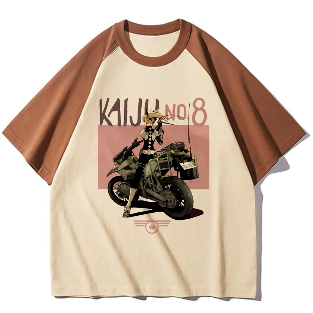Женский эластичный Топ Kaiju No 8 уличная одежда y2k 2000s