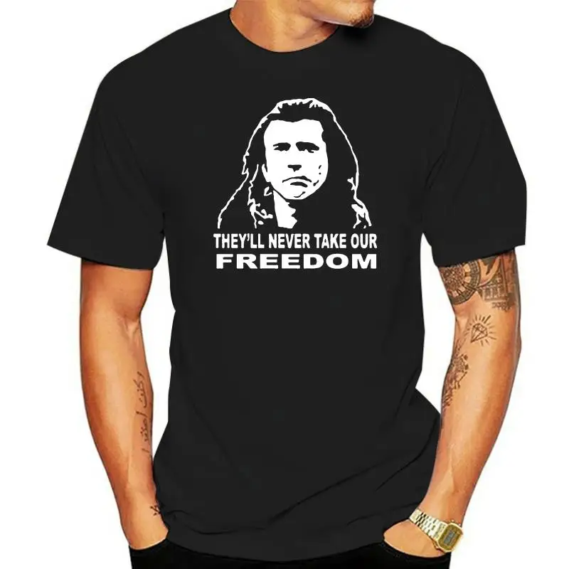 Футболка Braveheart William Wallace Movie Tribute S 3xl хлопковые мужские футболки классические