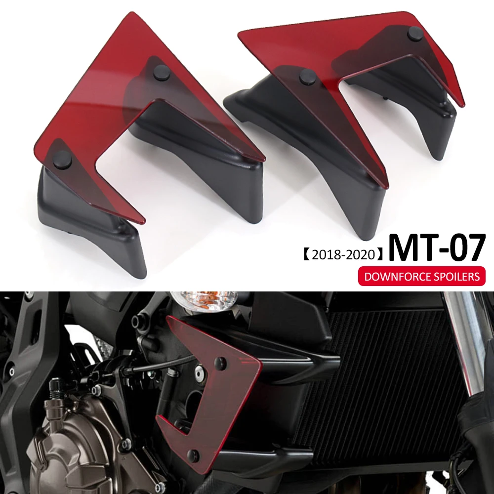 Аксессуары для мотоциклов 2020-2018 спойлеры с прижимной силой Yamaha MT-07 MT07 MT 07 боковой